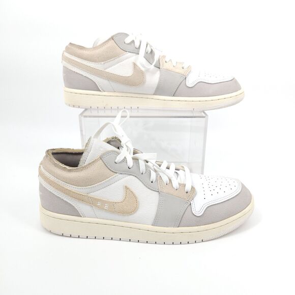 Nike Air Jordan 1 LowSE Craft Shoes Men Size 10 Tech Grey DN1635-002